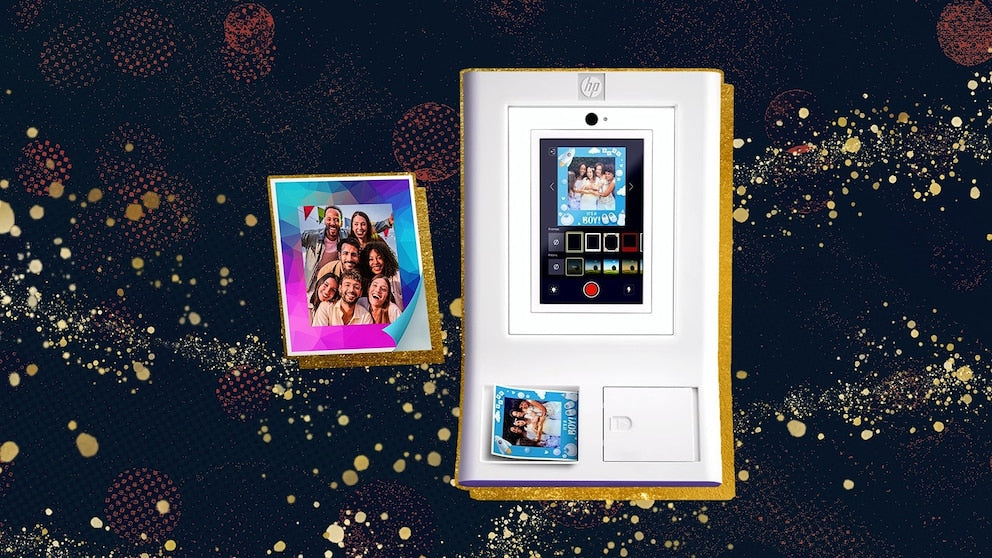 This at-home photo booth is perfect for capturing memories for the holidays and beyond