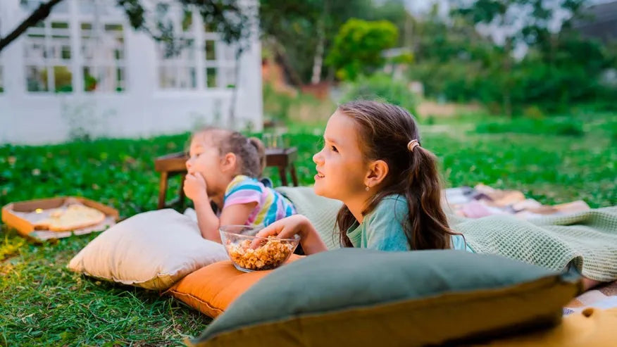 How to make your backyard the coziest drive-in theater